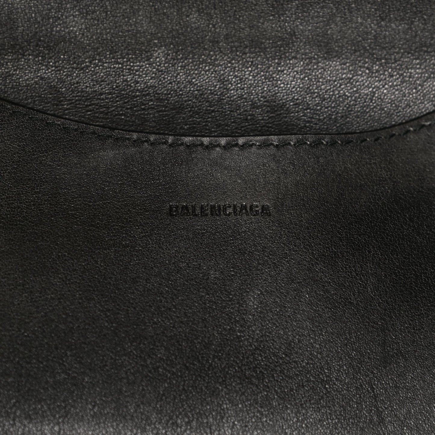 Used Calfskin Rust Hardware Neo Classic City Black