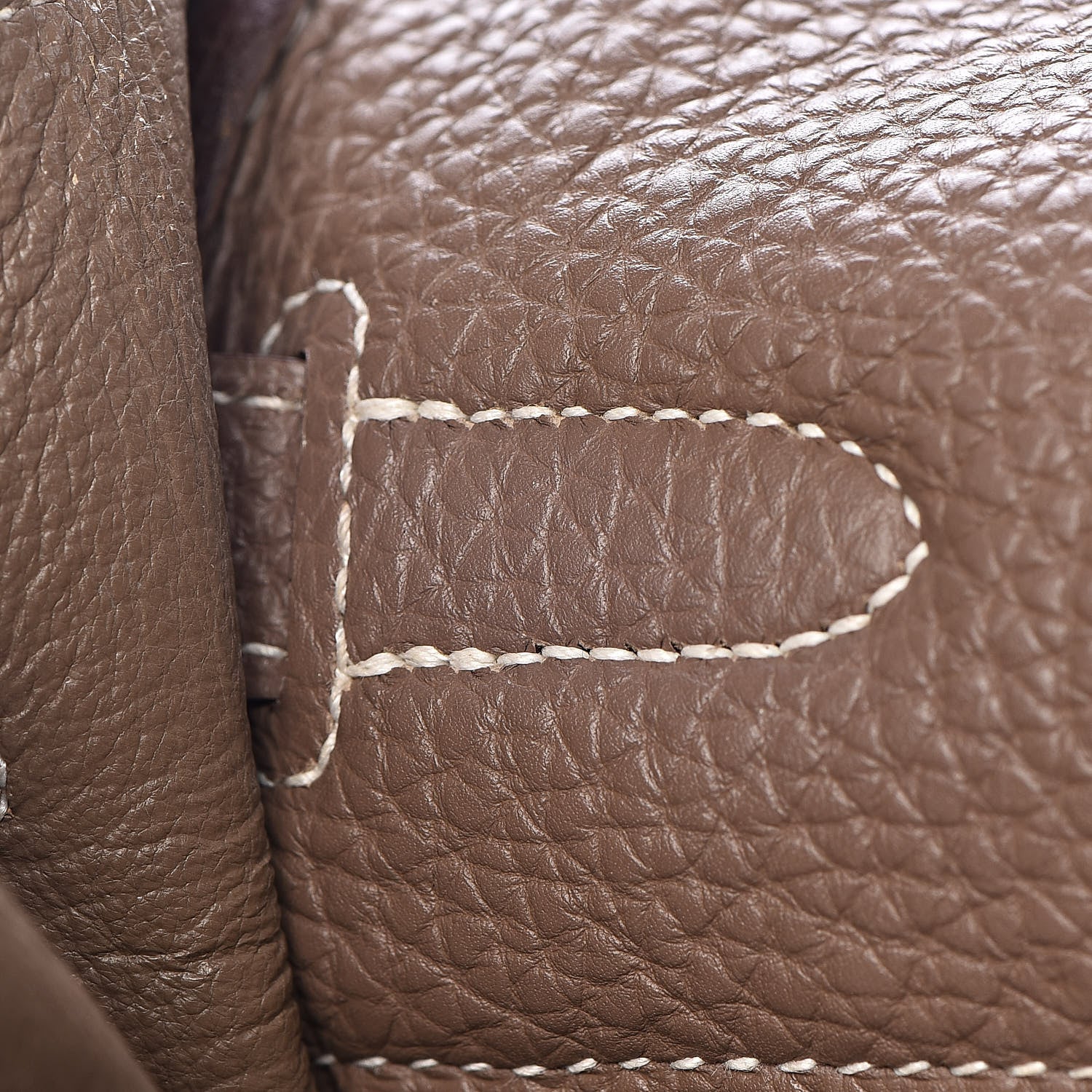 Hermes Togo Kelly Retourne 35 Etoupe 11 of 42