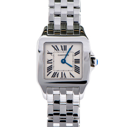 Cartier Stainless Steel 20mm Santos Demoiselle Quartz Watch 1 of 8