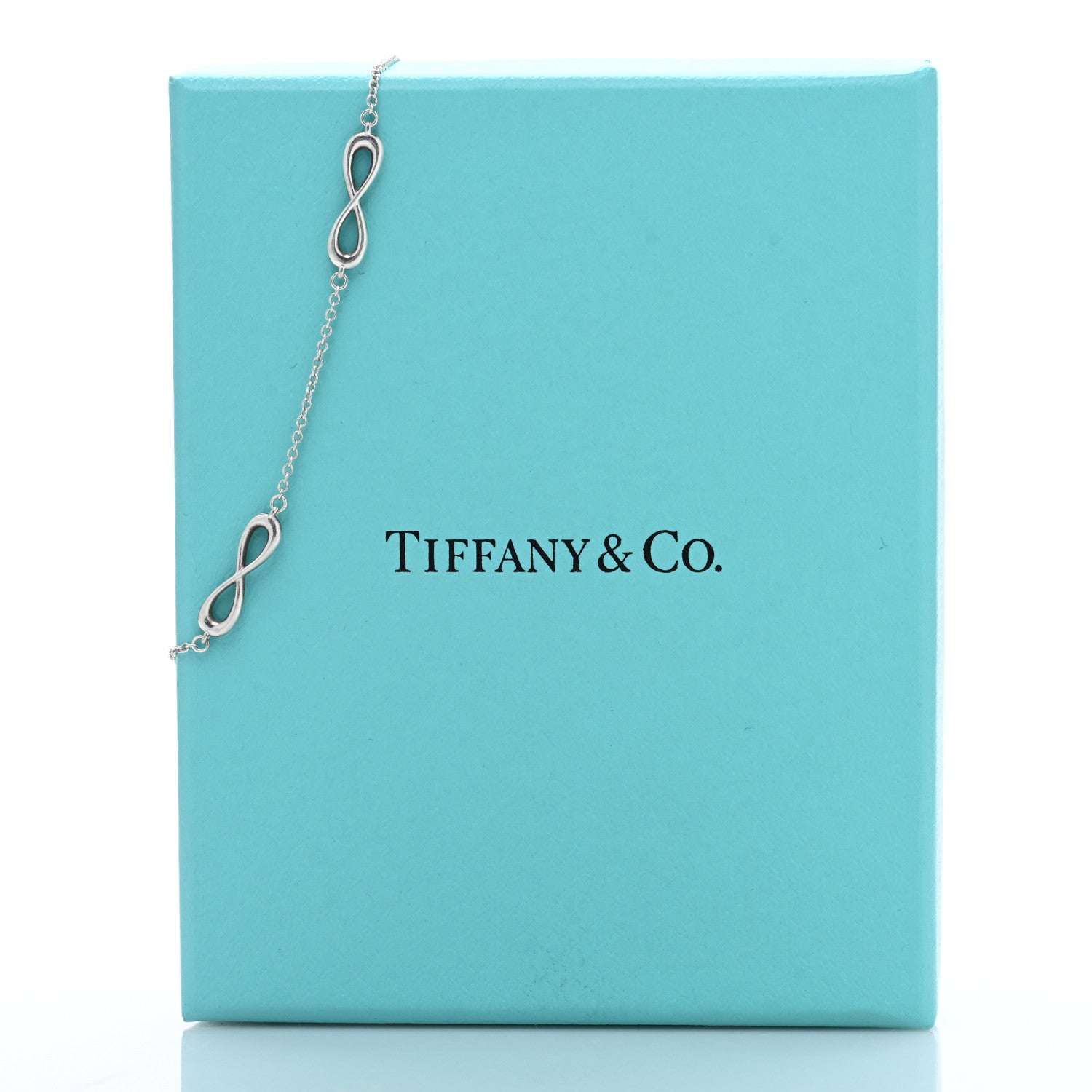 Tiffany Sterling Silver Infinity Endless Bracelet 4 of 4