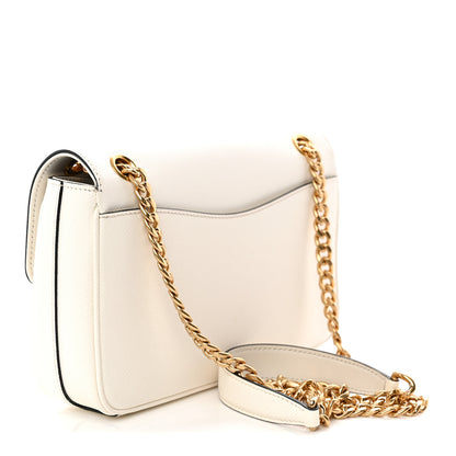 Prada Saffiano Flap Shoulder Bag Talco 3 of 9