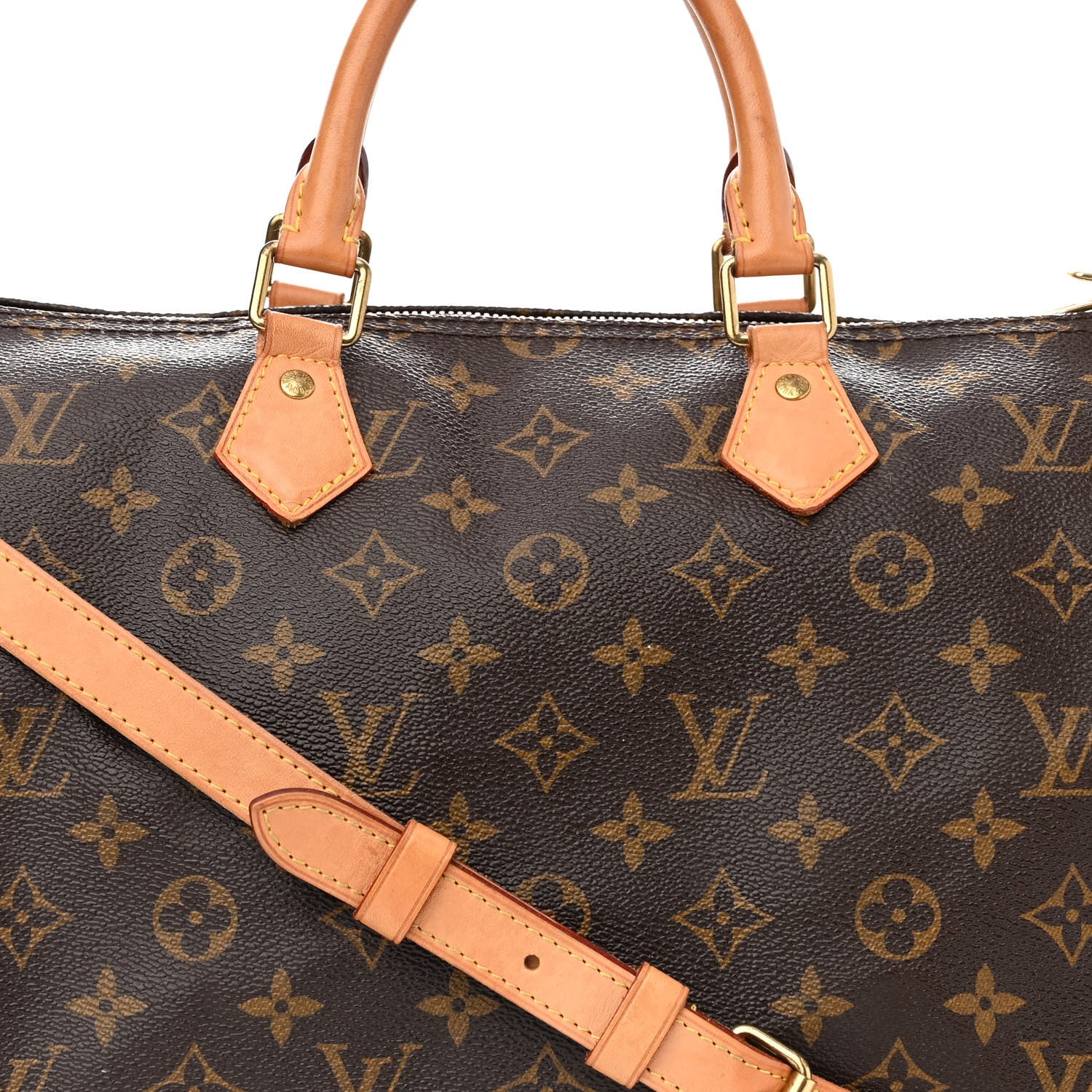 Louis Vuitton Monogram Speedy Bandouliere 35 9 of 14