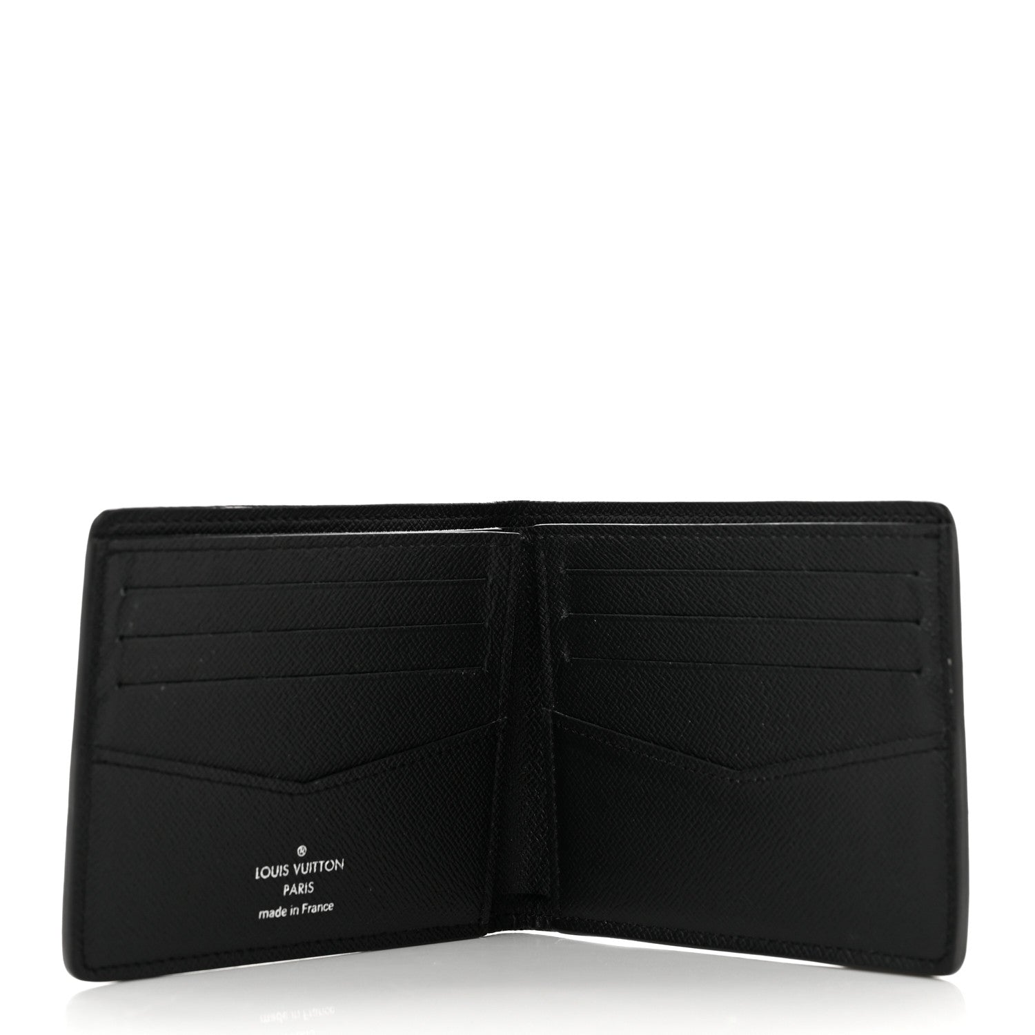 Louis Vuitton Taiga Slender Wallet Black 5 of 6