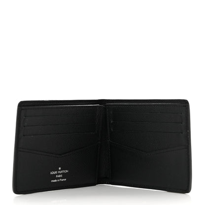 Louis Vuitton Taiga Slender Wallet Black 5 of 6