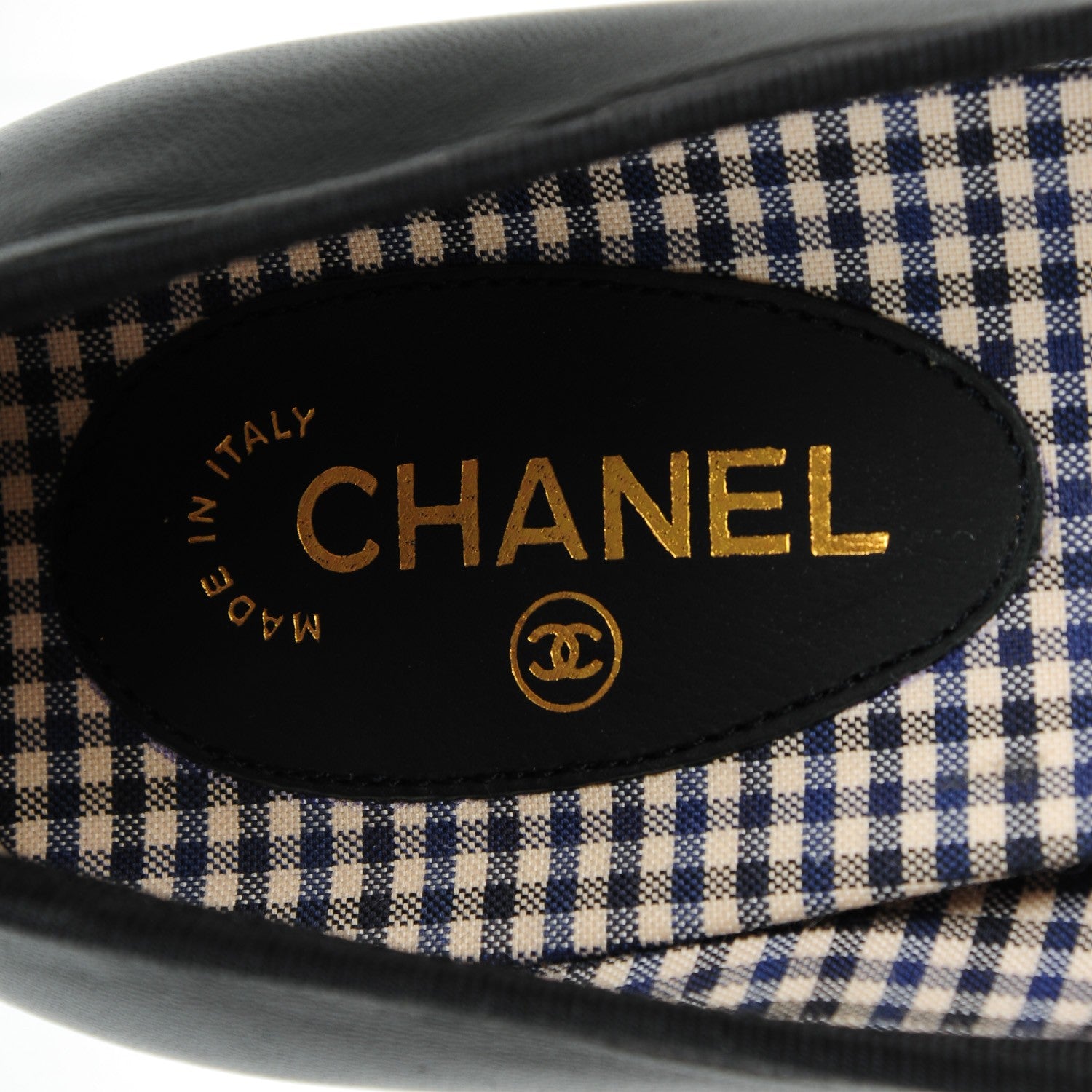 Chanel Lambskin Camellia Cap Toe Pumps 37 Black 8 of 8