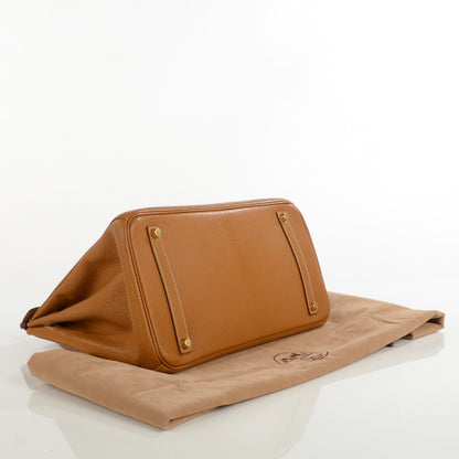 Hermes Chevre De Coromandel Birkin 35 Caramel 18 of 22