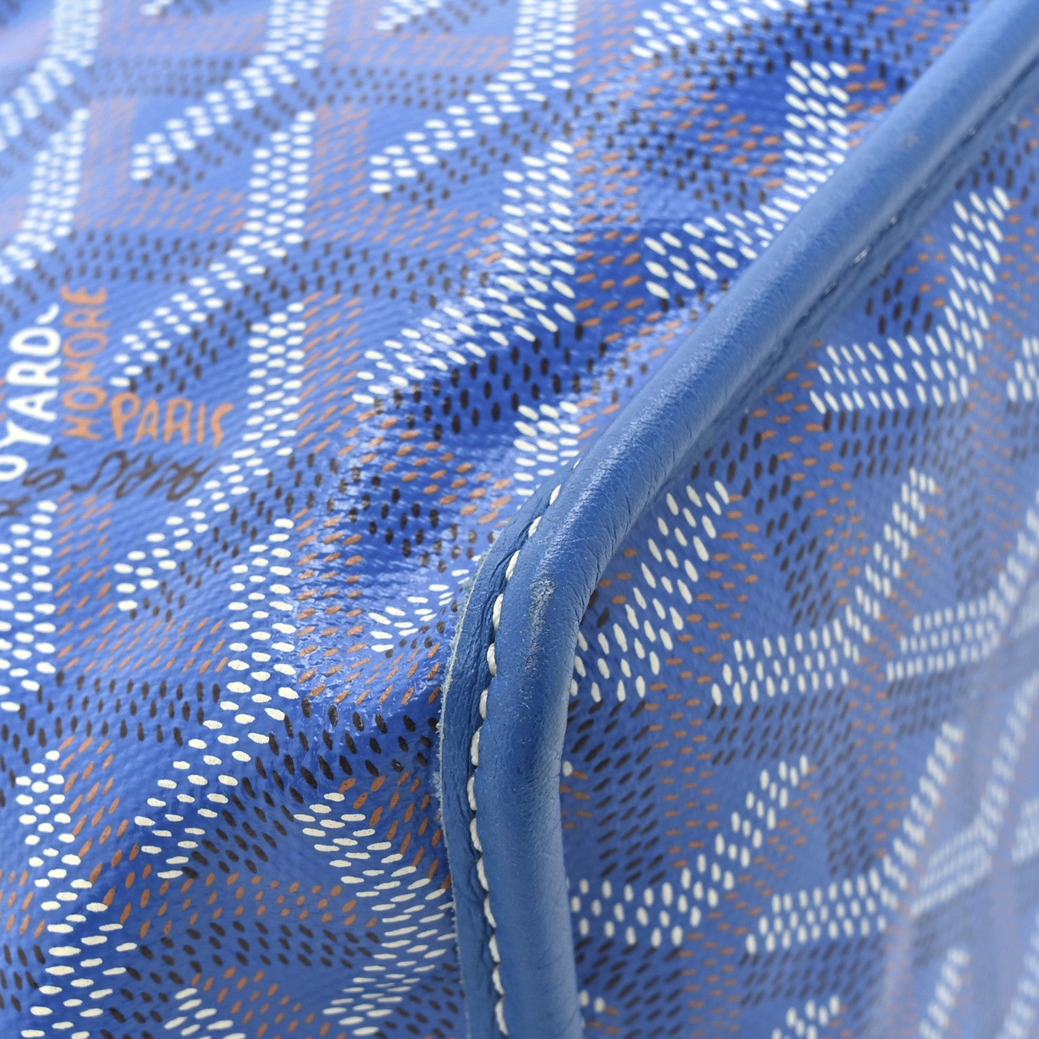 Goyard Goyardine Reversible Mini Anjou Sky Blue 22 of 23