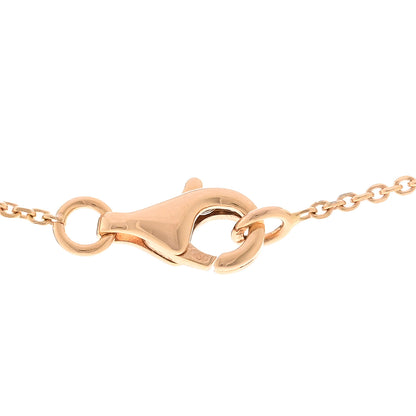 Chanel 18K Rose Gold Diamond Extrait de Camelia Pendant Necklace 4 of 4