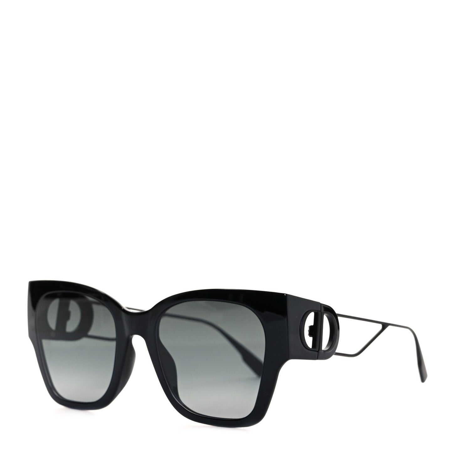Square 30 Montaigne Sunglasses Black