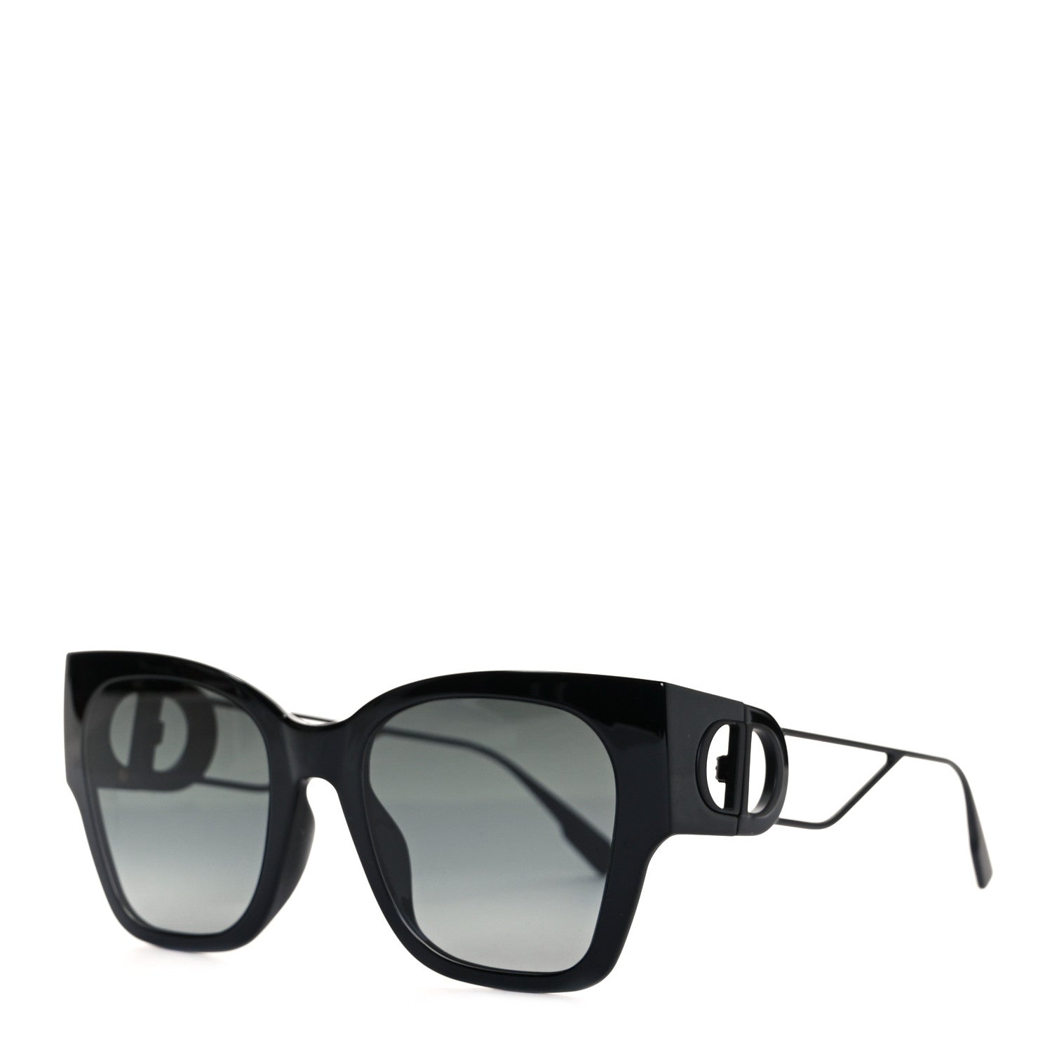 Christian Dior Square 30 Montaigne Sunglasses Black 1 of 7
