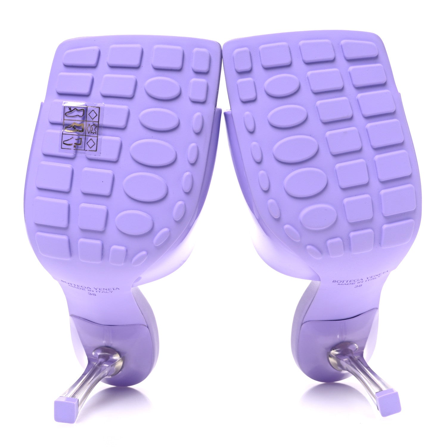 Bottega Veneta Rubber Pudding Stretch Sandals 38 Wisteria 7 of 10
