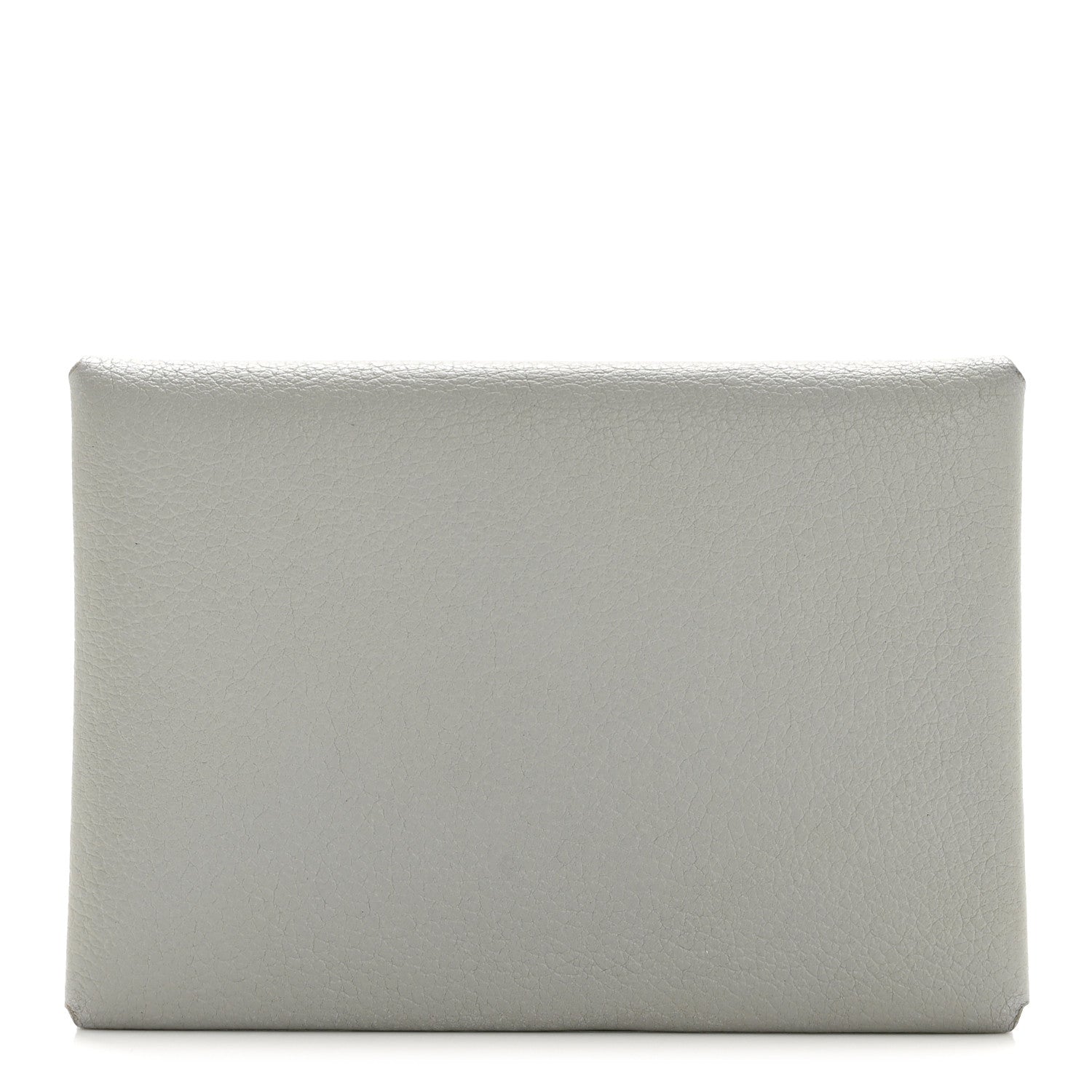 Hermes Evercolor Calvi Duo Card Case Gris Mouette 1 of 9