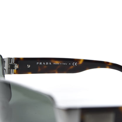 Prada Acetate Aviator Sunglasses SPR 66O Black 5 of 7