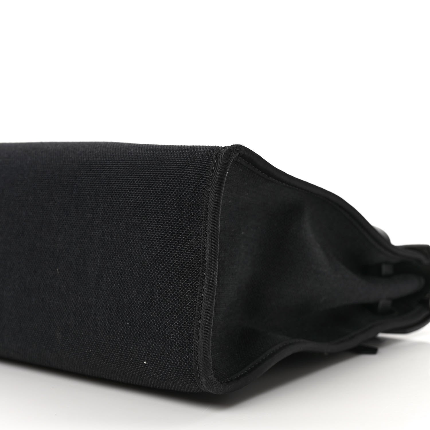 Hermes Military Toile Vache Hunter Herbag Zip PM 31 Black 9 of 11
