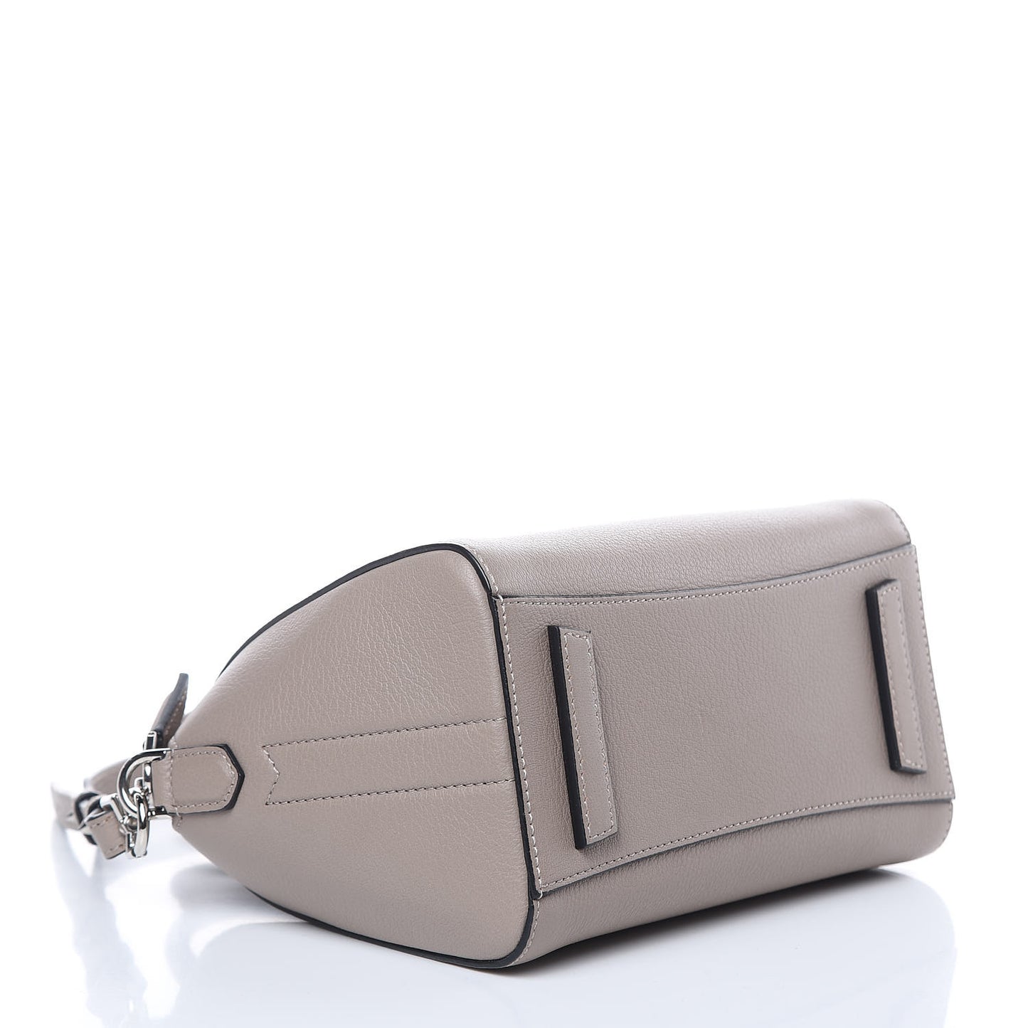 Calfskin Mini Antigona Storm Grey