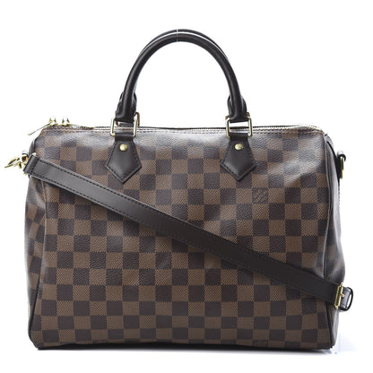 Louis Vuitton Damier Ebene Speedy Bandouliere 30 1 of 11