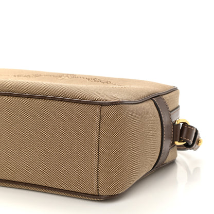 Prada Jacquard Logo Camera Bag Corda Bruciato 8 of 8