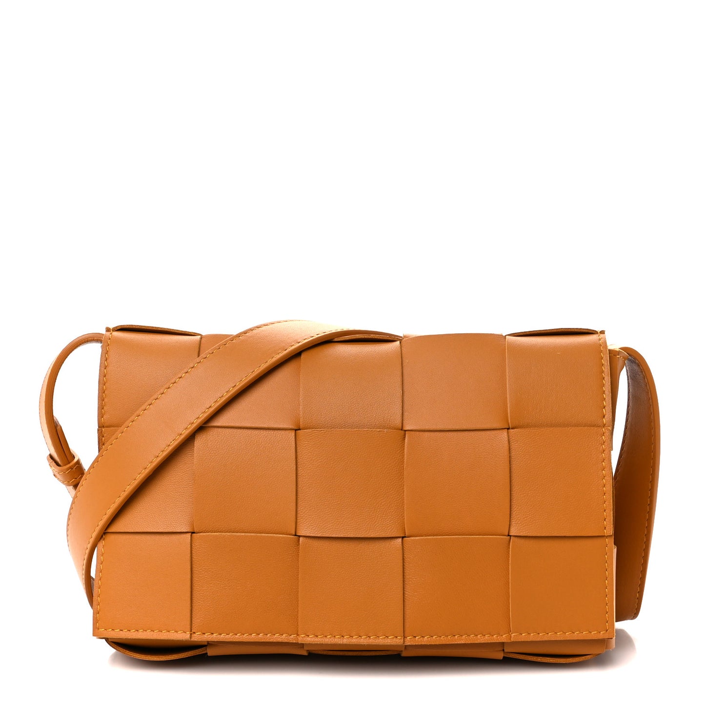 Lambskin Maxi Intrecciato Cassette Crossbody Bag Cob