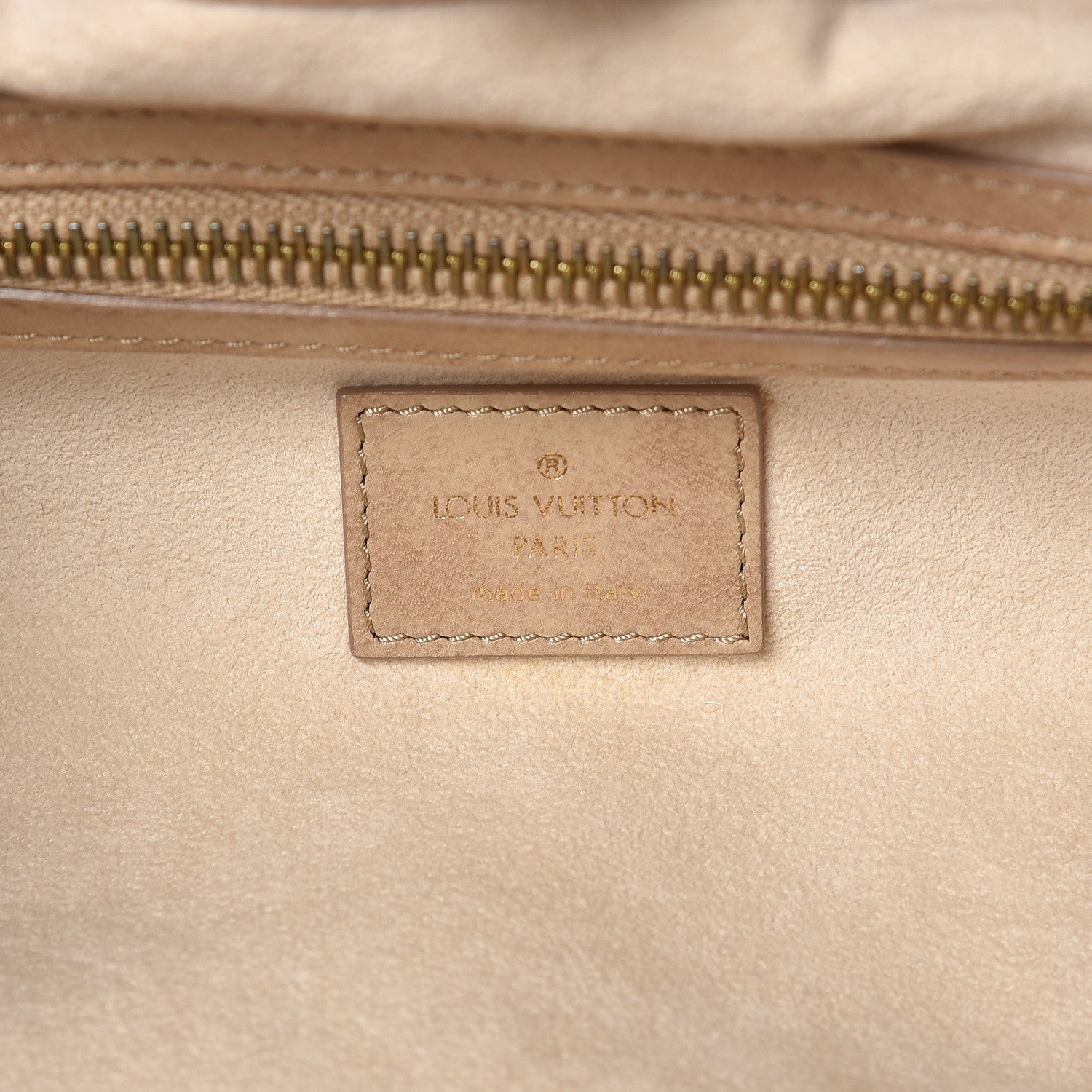 Louis Vuitton Lambskin Olympe Stratus PM Ecru 6 of 7