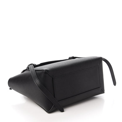 Celine Grained Calfskin Micro Belt Bag Black 4 of 9