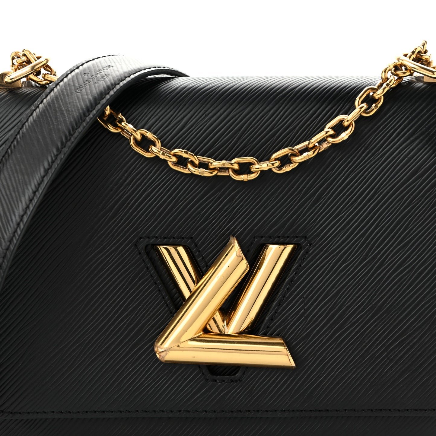 Epi Twist Shoulder Bag MM Black