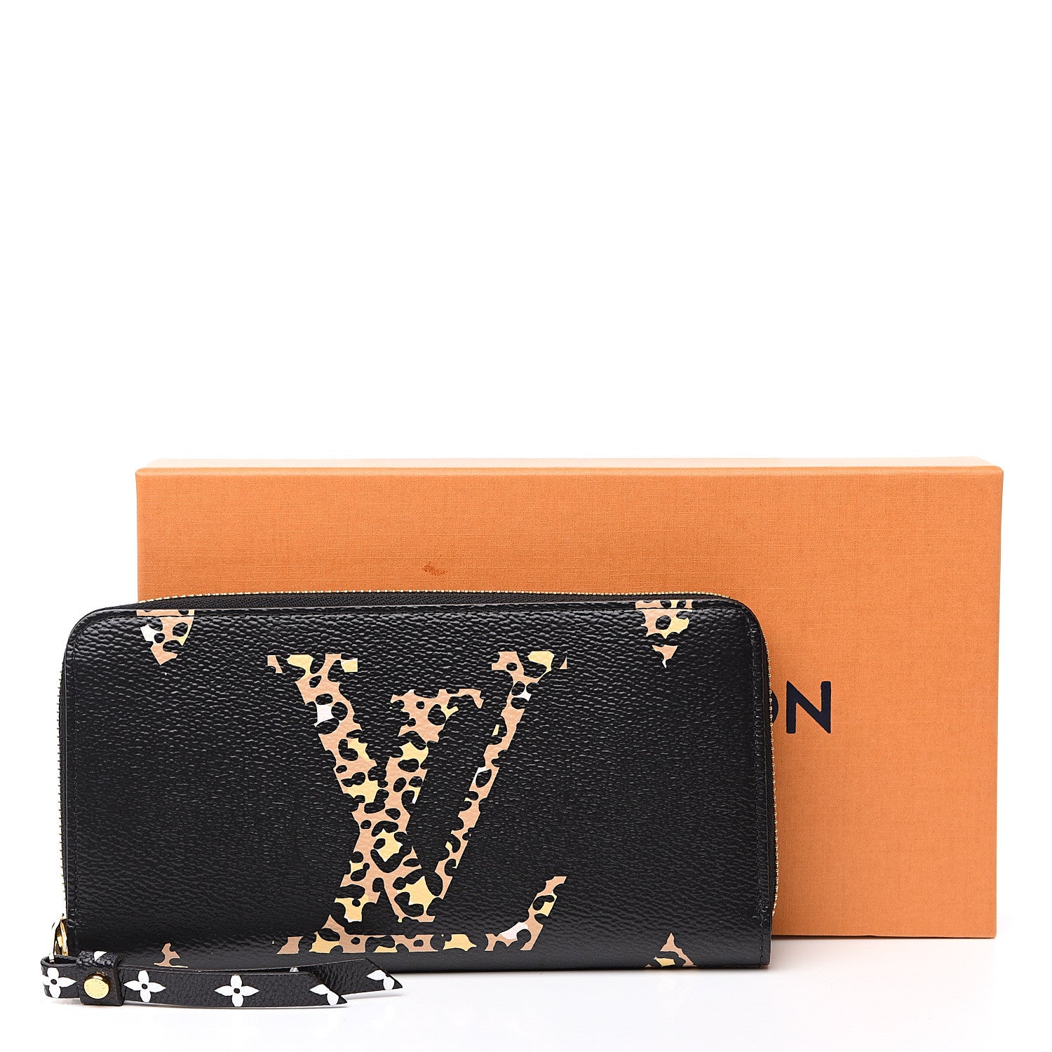 Louis Vuitton Monogram Giant Jungle Zippy Wallet Black 7 of 7