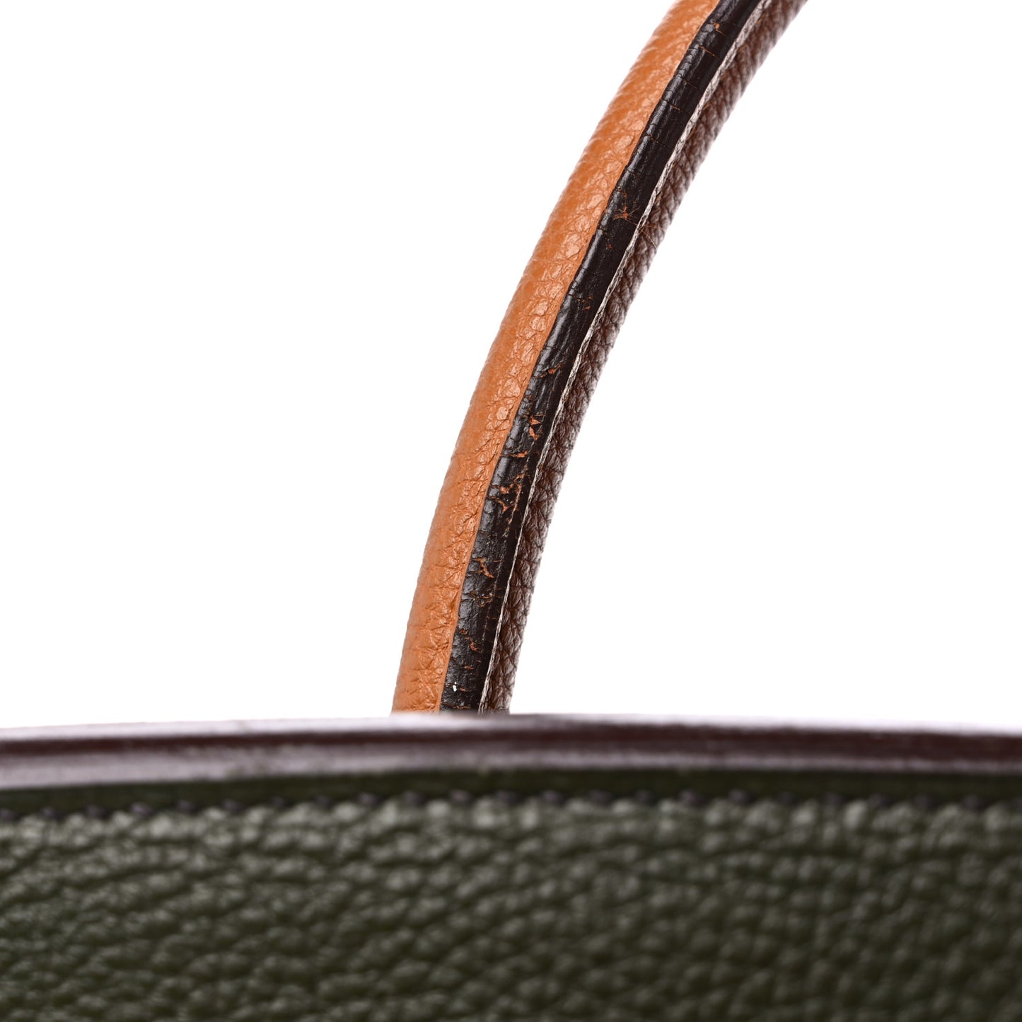 Fjord Togo Birkin HAC 32 Vert Anis Gold Vert Olive