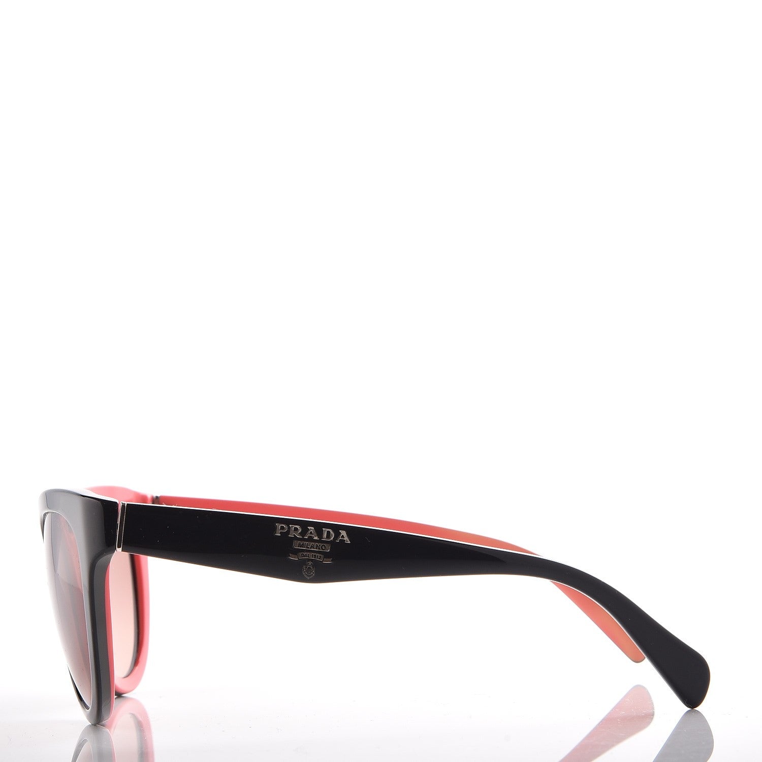Prada Cat Eye Sunglasses SPR 05P Black Pink 221796 – FASHIONPHILE