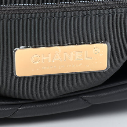 Chanel Lambskin Quilted Medium Chanel 19 Flap Dark Grey 5 of 9