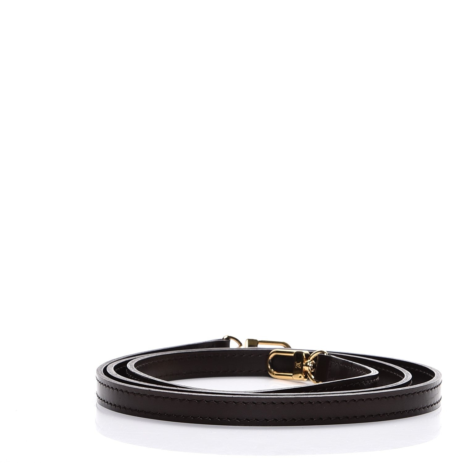 Louis Vuitton Calfskin 12mm Eva Shoulder Strap Brown 3 of 4