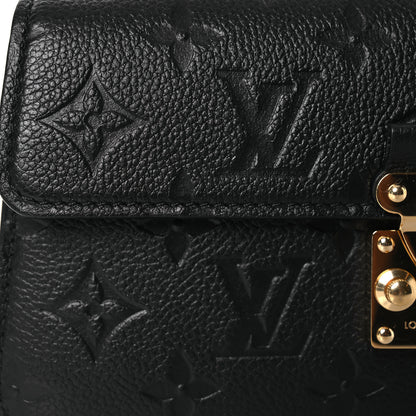 Louis Vuitton Empreinte Metis Wallet On Chain Black 8 of 10