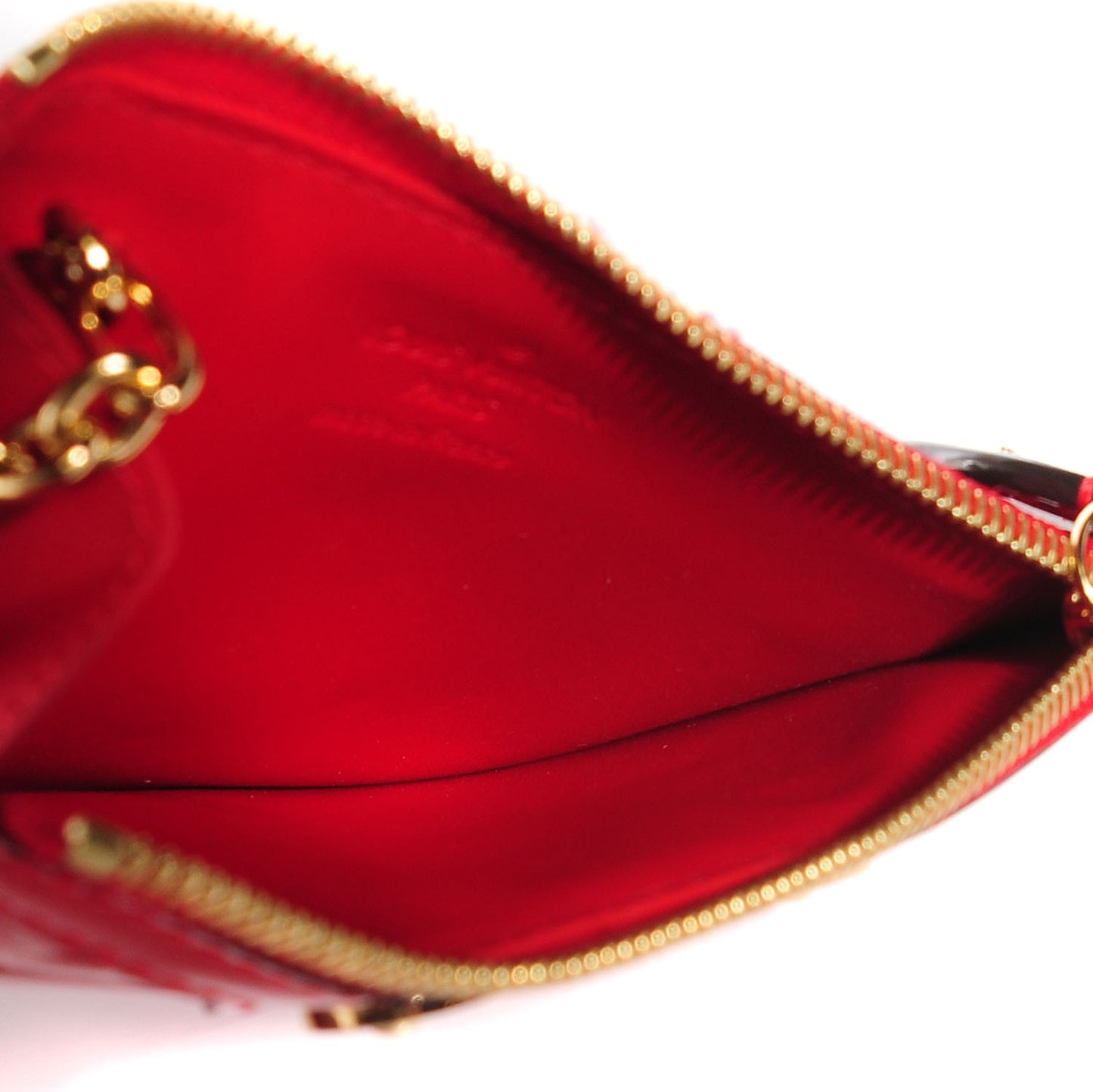 Vernis Key Pouch Cherry