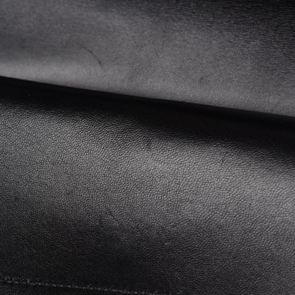 Chanel Lambskin Quilted Medium Double Flap Black 9 of 12