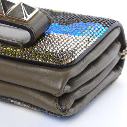 Valentino Garavani Nappa Crystal Camouflage Mini Va Va Voom Shoulder Bag Multicolor 8 of 9