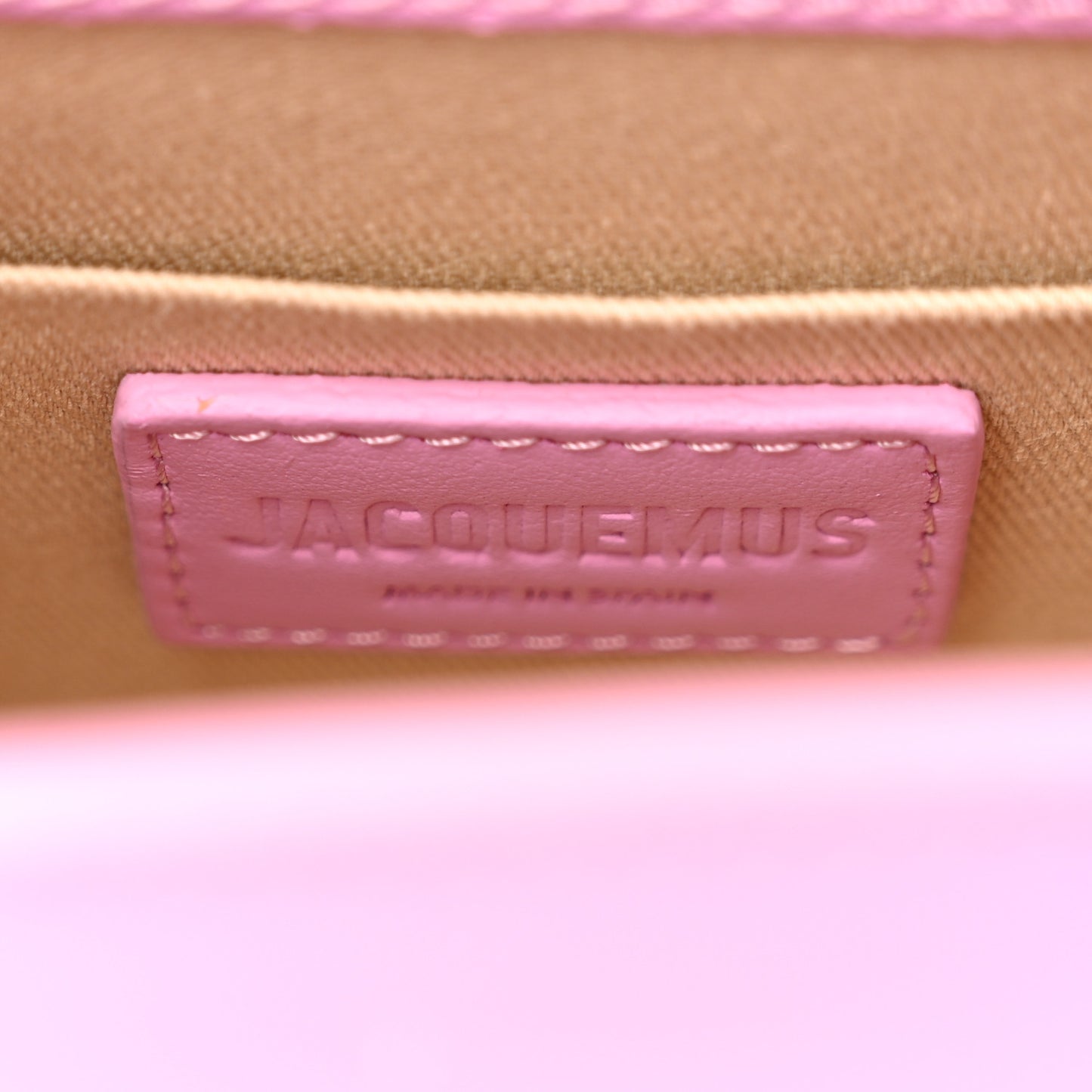 Smooth Calfskin Le Chiquito Noeud Light Pink