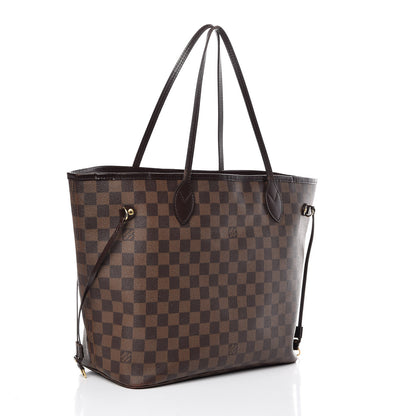 Louis Vuitton Damier Ebene Neverfull MM 3 of 16