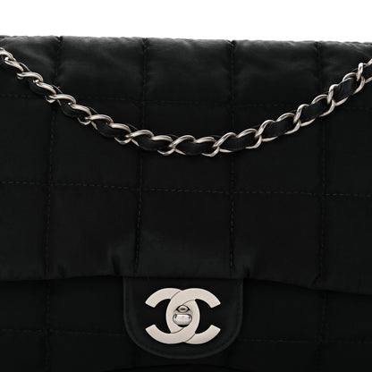 Chanel Nylon Square Quilted Flap Black 8 of 11