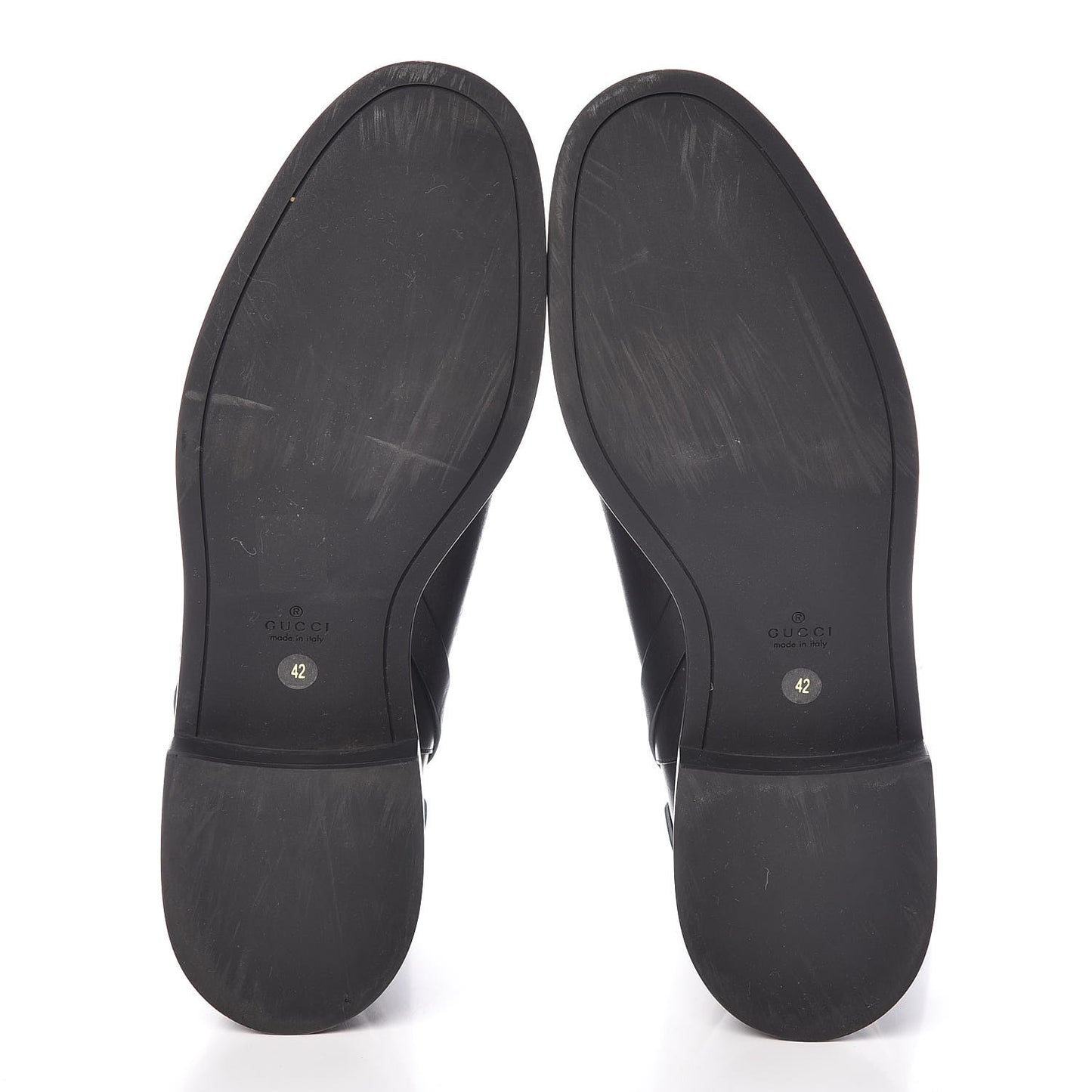 Calfskin Tess Horsebit Ankle Boots 42 Black