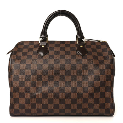 Louis Vuitton Damier Ebene Speedy 30 1 of 9