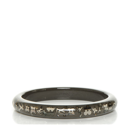 Louis Vuitton Resin Swarovski Small Inclusion Bracelet PM Grey 1 of 4