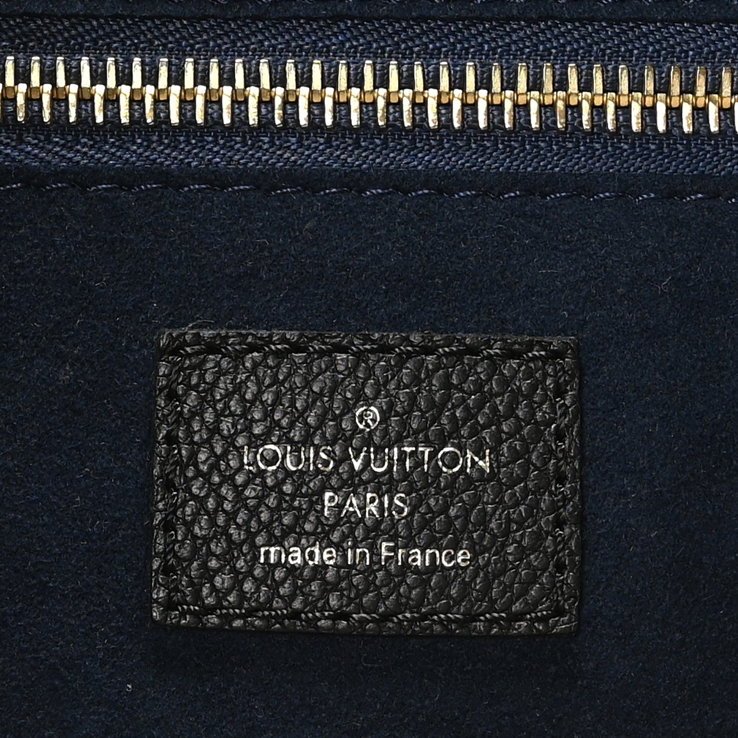 Louis Vuitton Empreinte Monogram Giant Neverfull MM Black 7 of 10