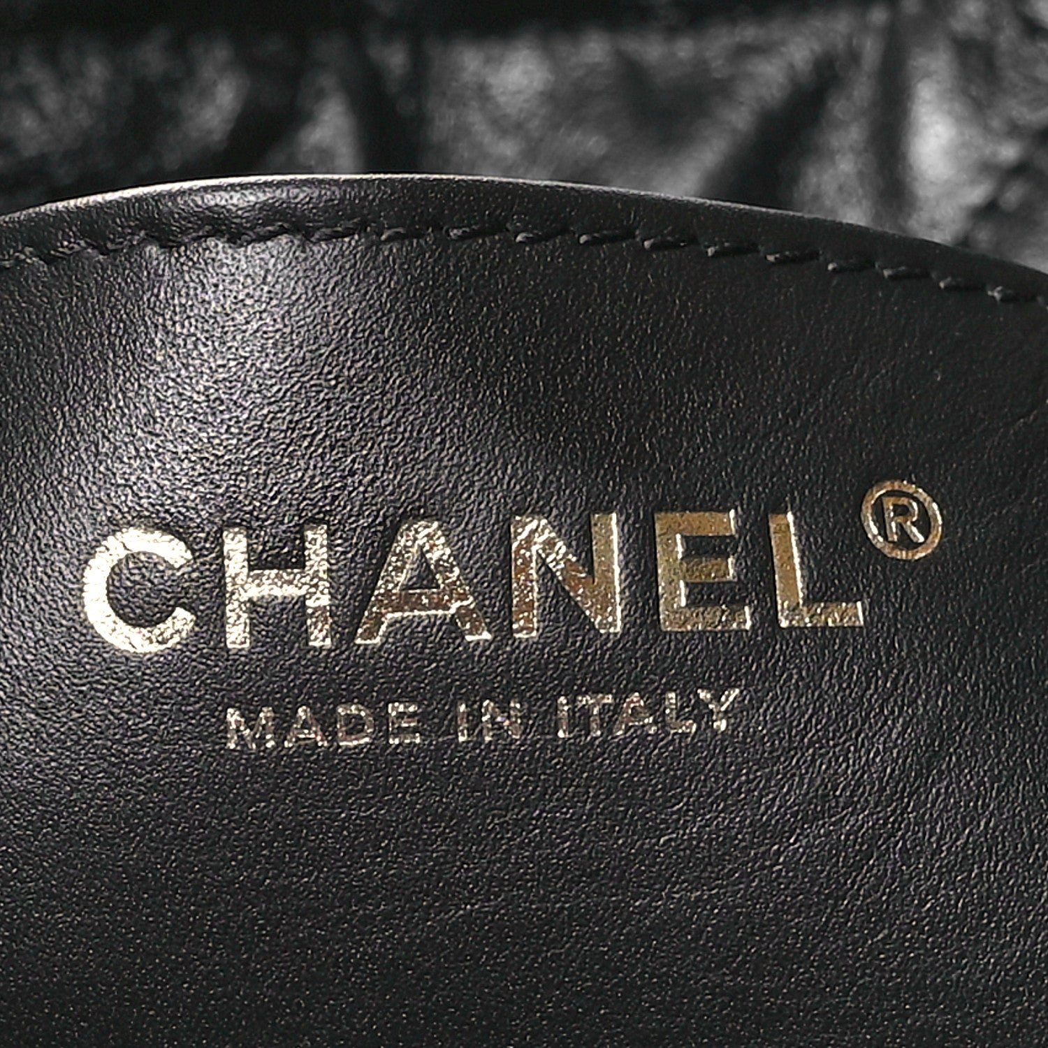 Chanel Shiny Calfskin Quilted Mini Chanel 22 Black 6 of 11