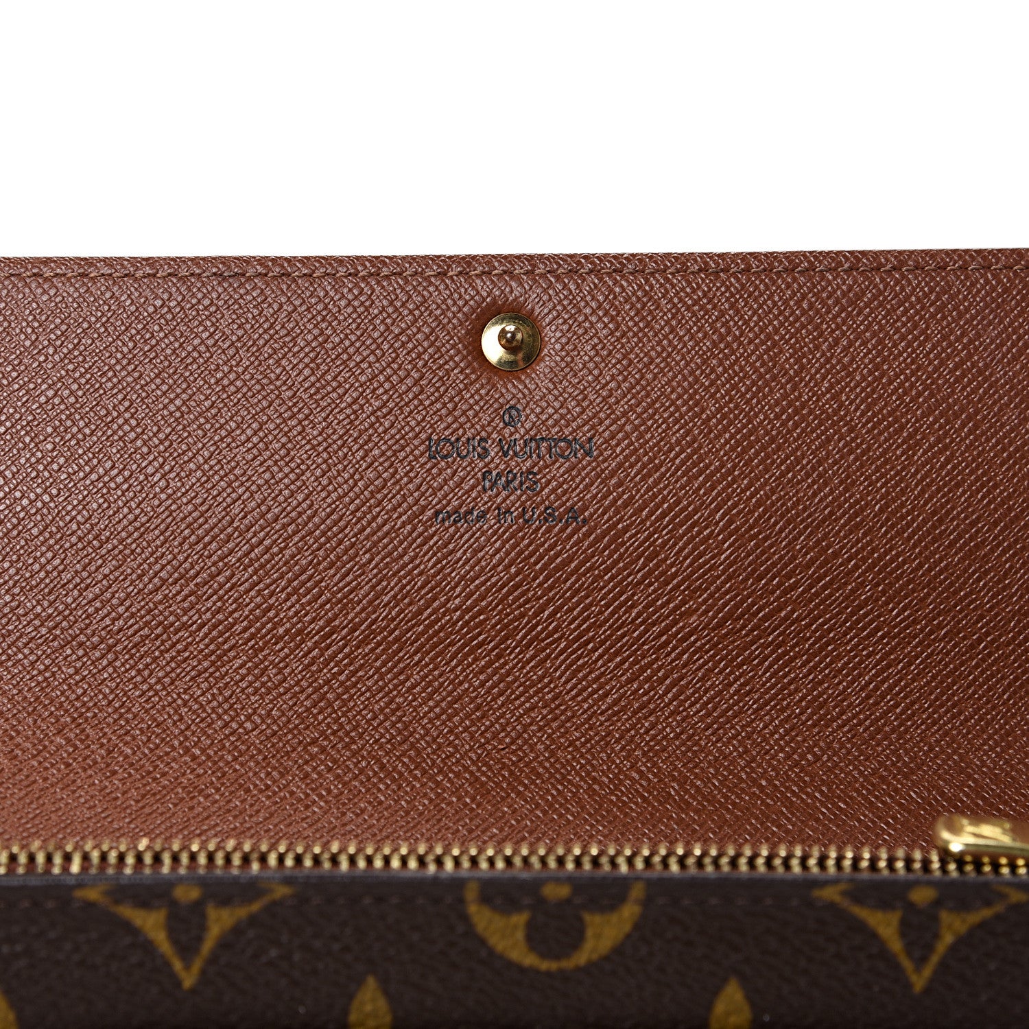 Louis Vuitton Monogram Sarah Wallet 7 of 8