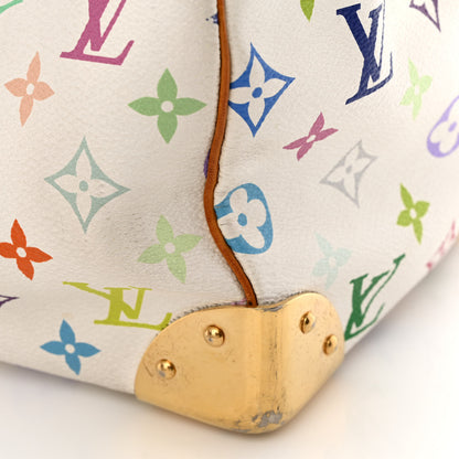 Louis Vuitton Monogram Multicolor Speedy 30 White 18 of 20