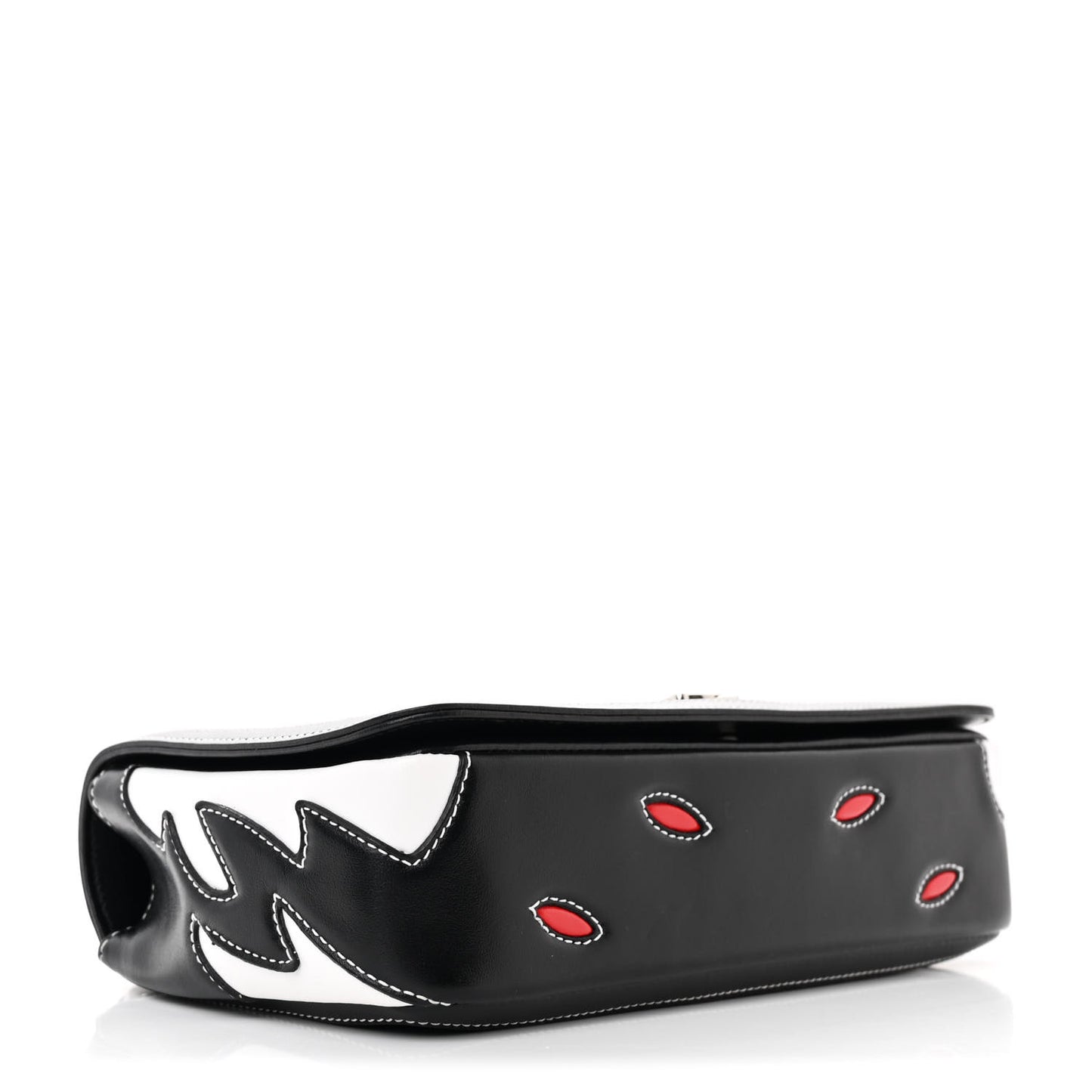 Calfskin Lola Bag White Multicolor