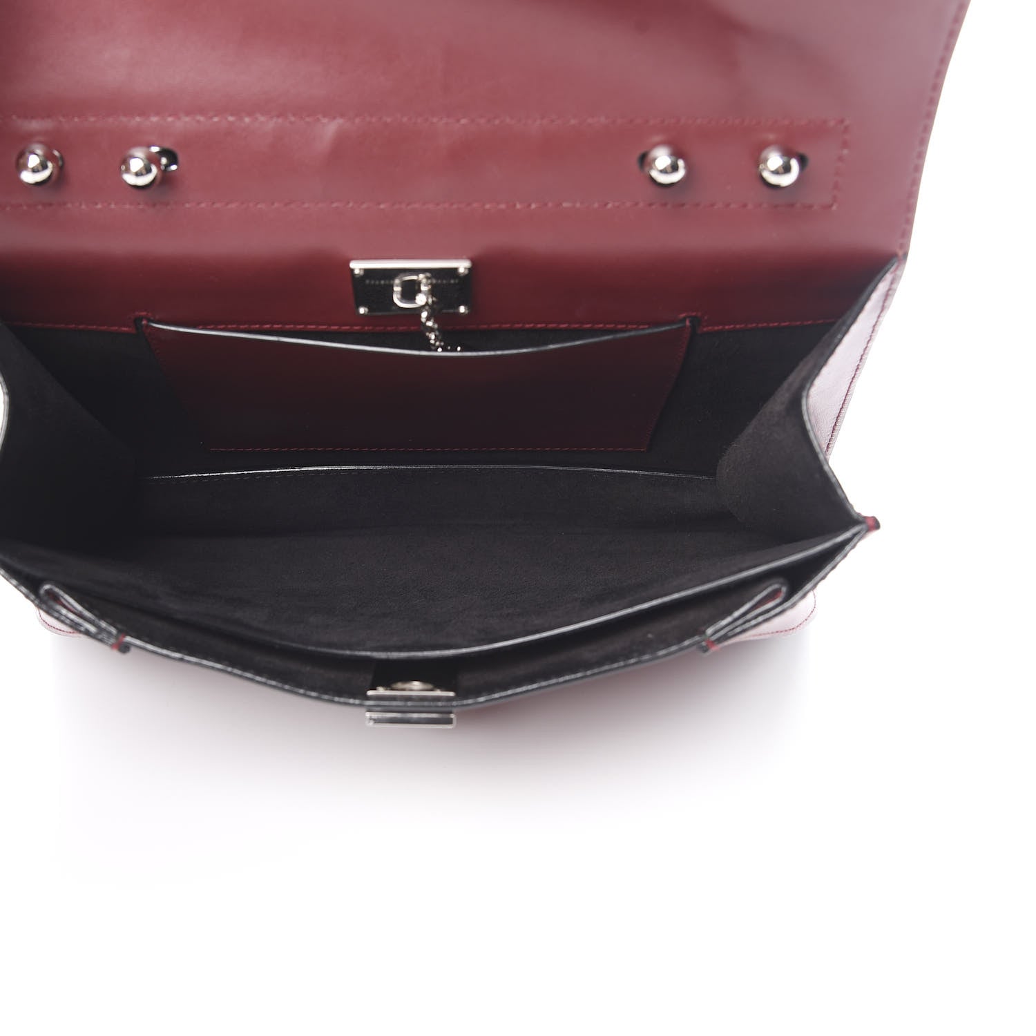 Proenza Schouler Calfskin Medium Hava Top Handle Bag Midnight Plum 6 of 15