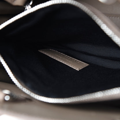 Saint Laurent Grained Calfskin Baby Sac De Jour Taupe 6 of 9