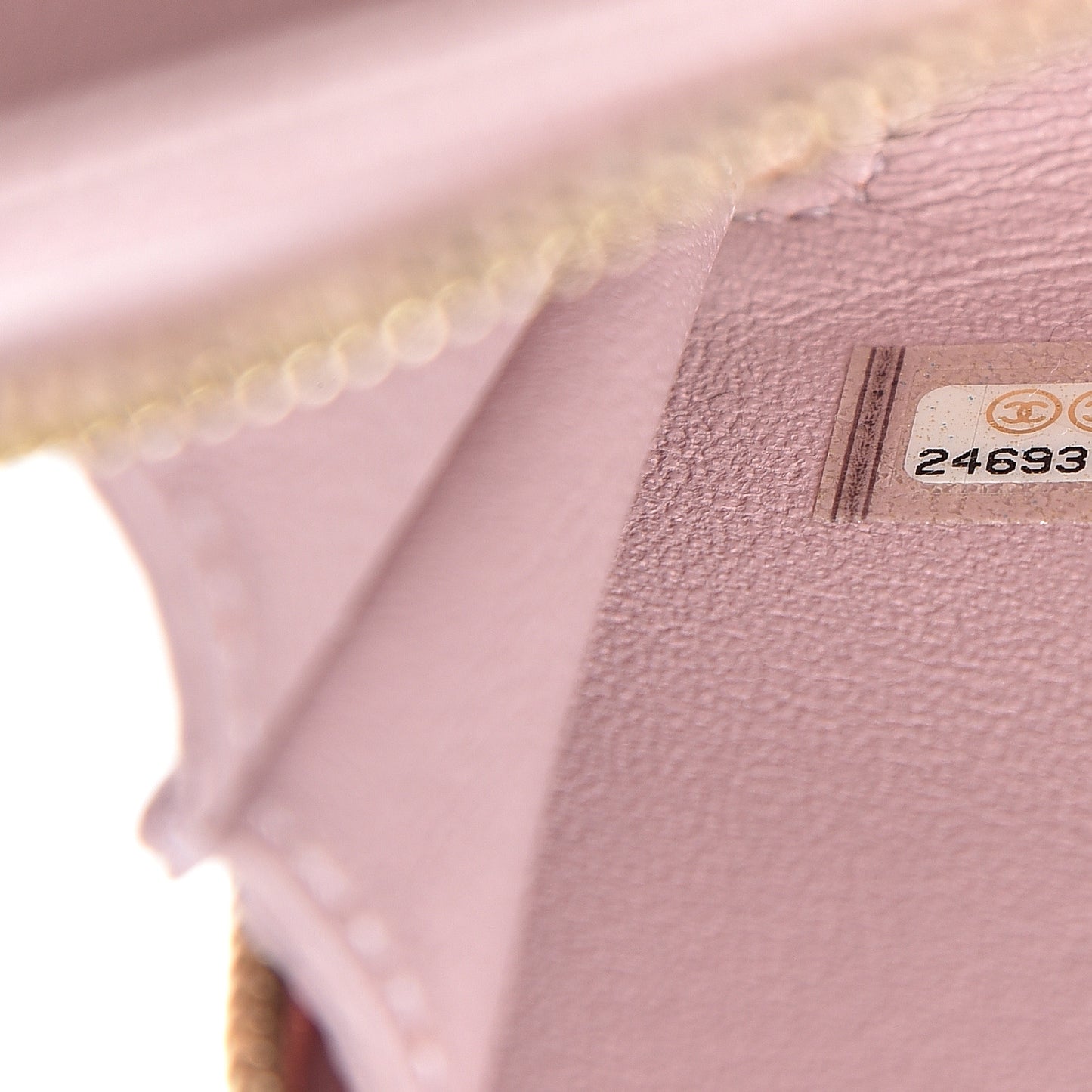 Caviar Quilted Small Business Affinity Flap Light Pink
