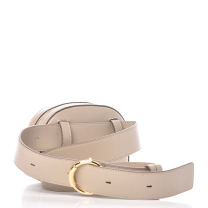 Chloe Smooth Calfskin Little Horses Embroidered Signature Belt Bag Pastel Grey 3 of 9