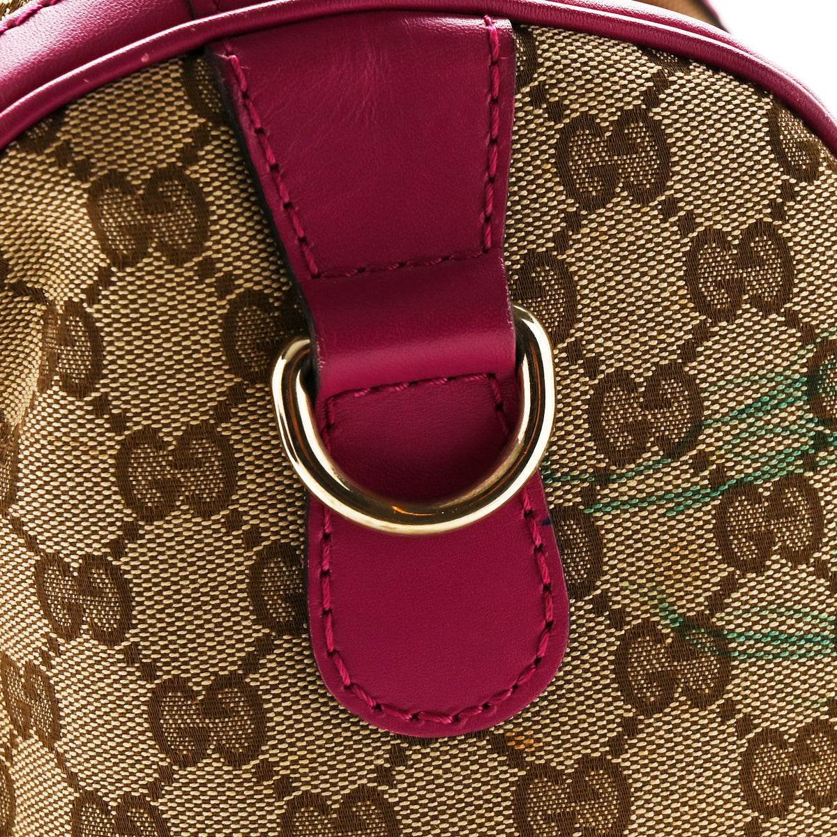 Gucci Monogram Medium Joy Boston Pink 16 of 18